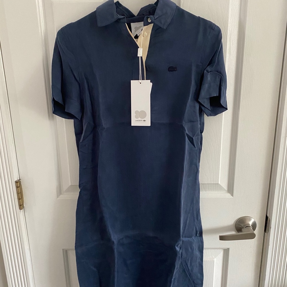 Lacoste Women’s Silk Hooded Dress